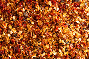 close up pepper flakes