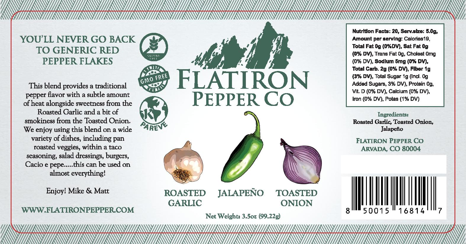 4 Bundle - Jalapeno - Roasted Garlic - Toasted Onion