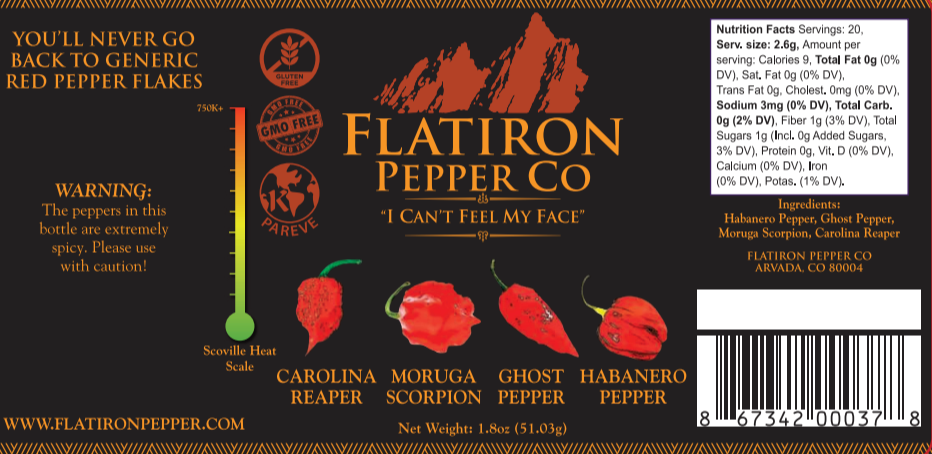 i can't feel my face label