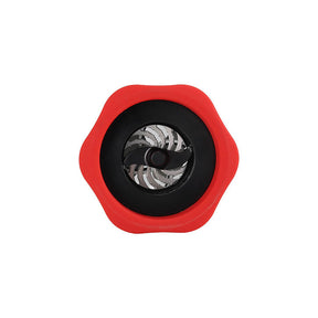 grinder overhead view showing blades