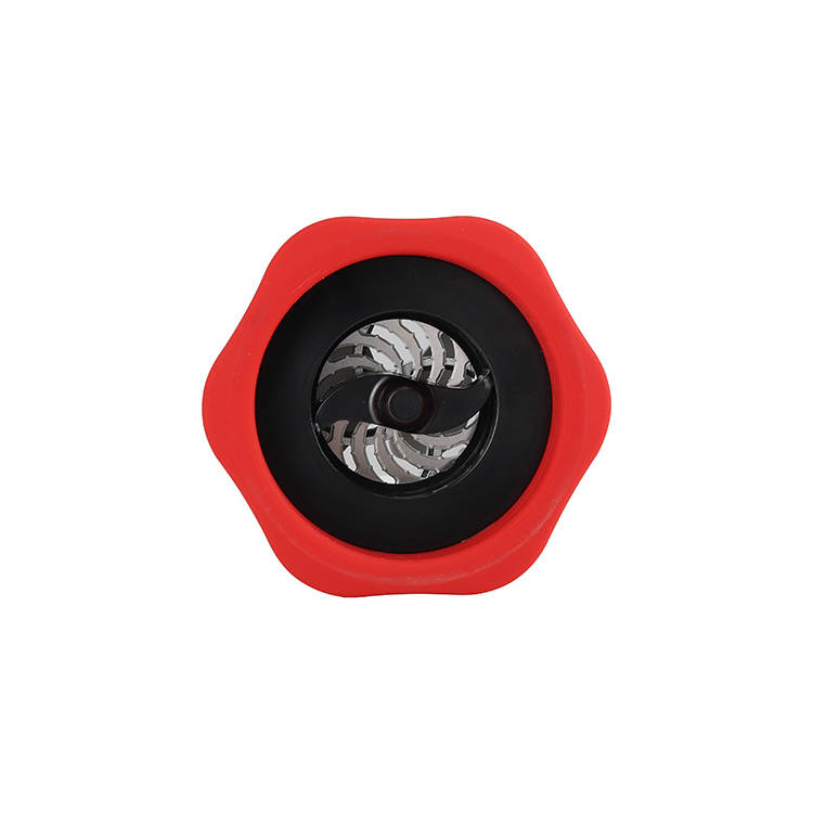 grinder overhead view showing blades