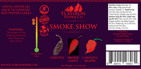 smokeshow label